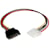 StarTech.com 30 cm SATA till LP4-strömkabeladapter - F/M
