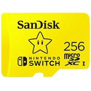 SanDisk Nintendo Switch - Flash-minneskort - 256 GB - UHS-I U3