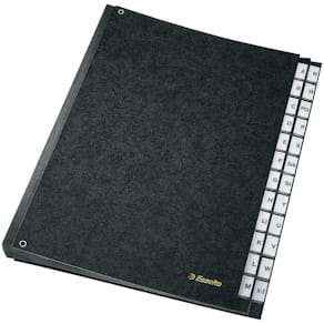 Pultordner Esselte A-Z, 24 Fächer, schwarz