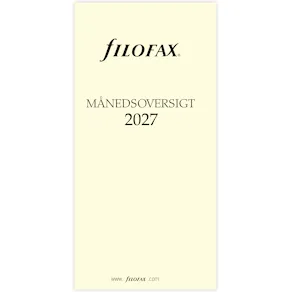 Månadsöversikt Personal 2027 Dansk