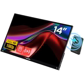 14'' Portable Touchscreen Monitor FHD Light incl. Powerbank