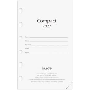 Burde Compact kalendersats 2027