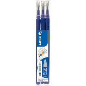 Pennpatron Gelbläck PILOT Frixion Ball/Clicker Blå, 0.7mm, 3/fp