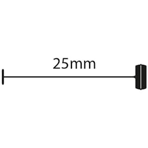 Plastnåler METO standard 25mm (5000)