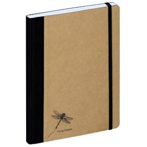Notizbuch PAGNA Pur, A5, kariert, natur