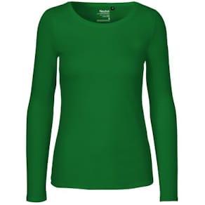 T-shirt LÄ O81050 GOTS dam grön 2XL