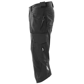 Piratbyxor med hängfickor svart C58