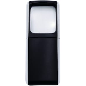 Förstoringsglas med LED-belysning svart