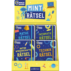 Rätselbuch ARS EDITION Science & Kids MINT-Rätsel