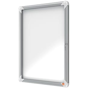 Glasskåp NOBO utomhusbruk magnetisk 4xA4