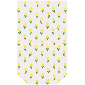 Oster-Zellglasbeutel BRAUN+COMPANY Mini-Tulips, PP, 10 St