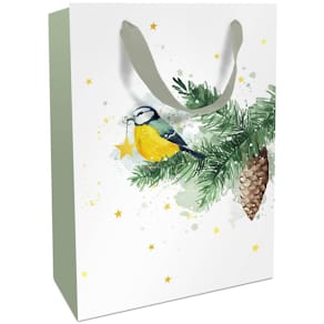 Geschenktragetasche BRAUN + COMPANY Wintermeise, Weihnachten