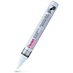 Märkpenna PENTEL Paint Marker rund vit