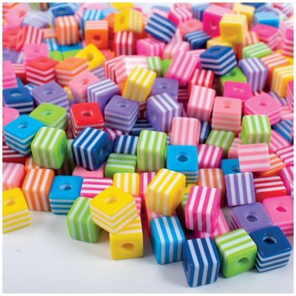 Perler PLAYBOX stripet eske (300)