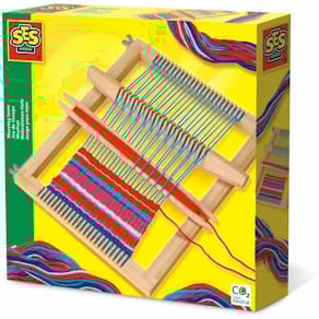 Webrahmen SES Creative, inklusive 5 Farben Garn, 60 Meter