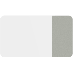 Lintex MOOD FABRIC Wall, SILK-GLASS®, glas vänster, 1750 × 1000