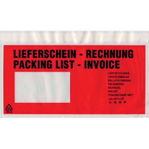 Dokumententasche UNIPACK, DL, mit Druck