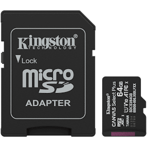 Kingston Canvas Select Plus - Flash-minneskort (microSDXC till