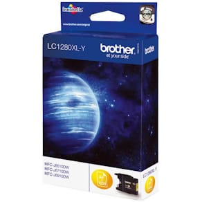Bläckpatron BROTHER LC1280XLY gul