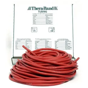 Träningsband THERA-BAND tubing 30,5m röd