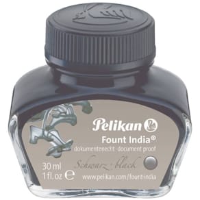Füllhaltertusche Pelikan Fount India, 30 ml, schwarz