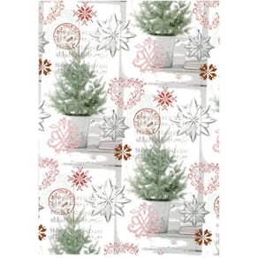 Julpapper 57cmx154m Pinetree