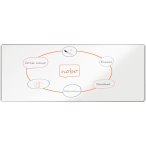 Whiteboard NOBO premium emalj 300x120cm