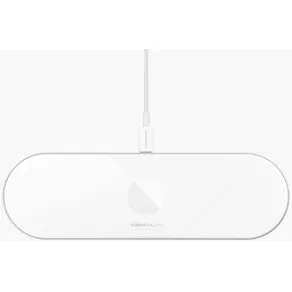 Aura Home - The 3in1 Wireless Charging Station, White