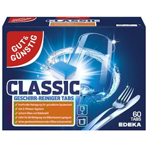 Geschirrspültabs Gut & Günstig Power Classic, 60 St.