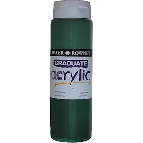 Akrylfärg Mörkgrön 500 ml DALER-ROWNEY