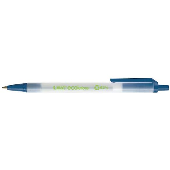 Kulepenn BIC clic stic blå