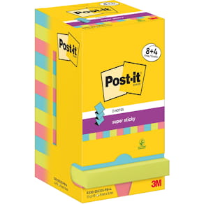 Memoblok Post-it Super Sticky Z-Notes Cosmic, 90 vel, 76 x 76 mm,