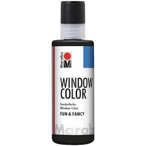 Fensterfarbe Marabu fun&fancy, Kontur Soft-Schwarz