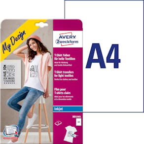 Fotopapper A4 T-shirt ljus 5/fp