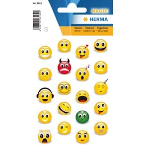 Herma stickers Magic emoji (1) 10st