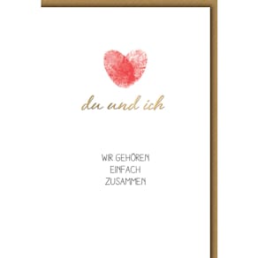 Valentinstagkarte