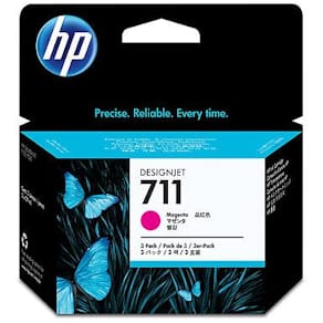 Bläckpatron HP CZ135A 711 Magenta 3/FP
