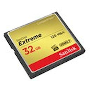 SanDisk Extreme - Flash-minneskort - 32 GB - 567x - CompactFlash