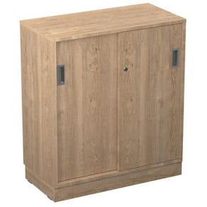 Skjutdörrskåp 2xA4 800 mm ek