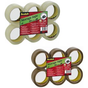 Packtejp SCOTCH 309 Klar, PP/akryl, tystavrullad, 50mm x 66m, 6/fp