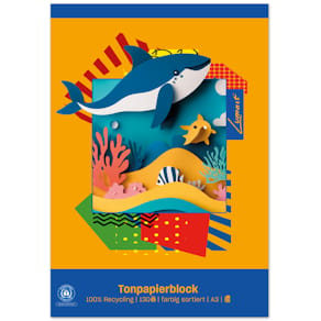 Tonpapierblock Edition Dürer A3, 10 Blatt, sortiert