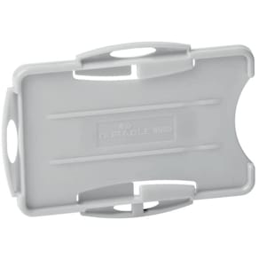 Ausweishalter Durable ECO, 10 St., für 2 Karten, grau