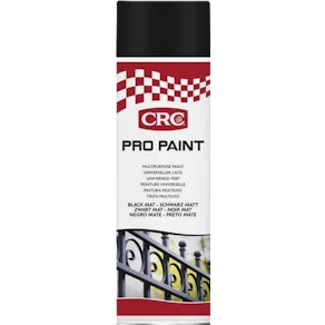 Sprayfärg CRC Matt Svart 500ml