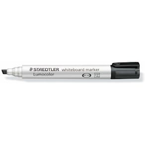 Whiteboardmarker Staedtler Lumocolor 351 skrå 2–5 mm sort, 10 stk
