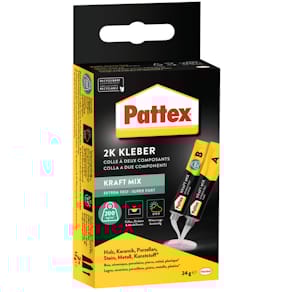 Zweikomponentenkleber Pattex Kraft-Mix Extrem Fest, 2x12 g