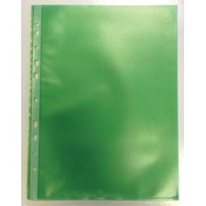 Showtas Bronyl, geperforeerd, groen, pak van 50