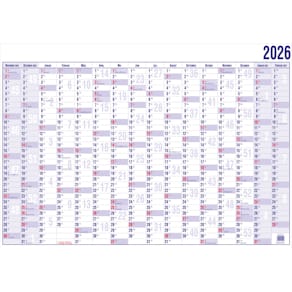 Wandkalender GÜSS A4 30x20cm 16M 1S