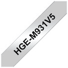 Tape Brother HGEM931V5 svart på silver