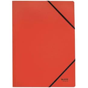 Eckspanner Leitz Recycle, A4, rot