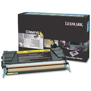 Toner LEXMARK C746A1YG 7K gul